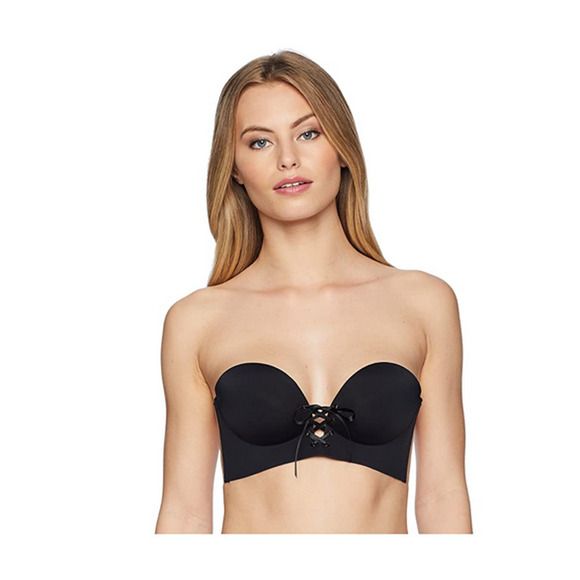 Fashion Forms U Plunge Backless Strapless Bra Black Size A - Picture 1 of 1
